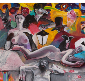 Alice maturity, acrylic, 80x100cm